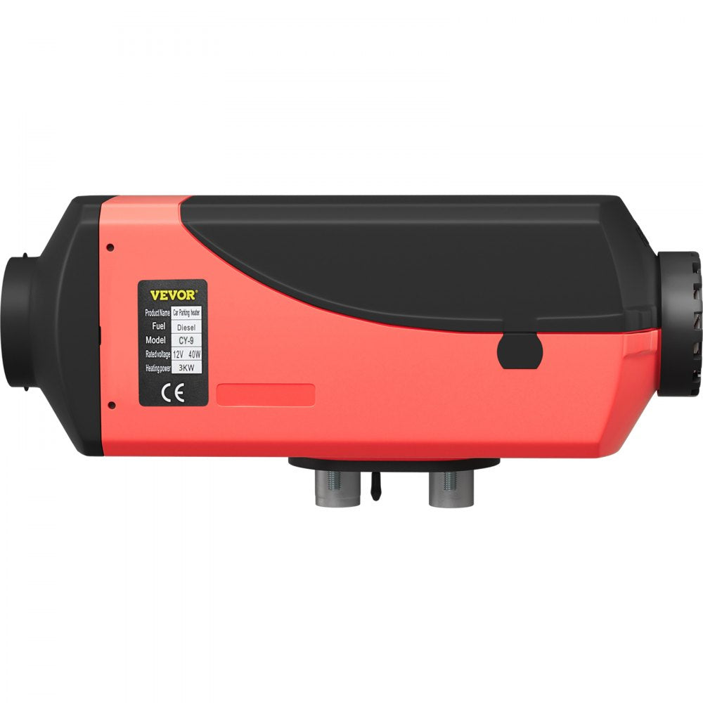 VEVOR 3KW Diesel Parking Heater 12V Diesel Air Heater 3000W Diesel Heater Double Mufflers with LCD Thermostat for RV Boats Car Bus Caravan Motorhome