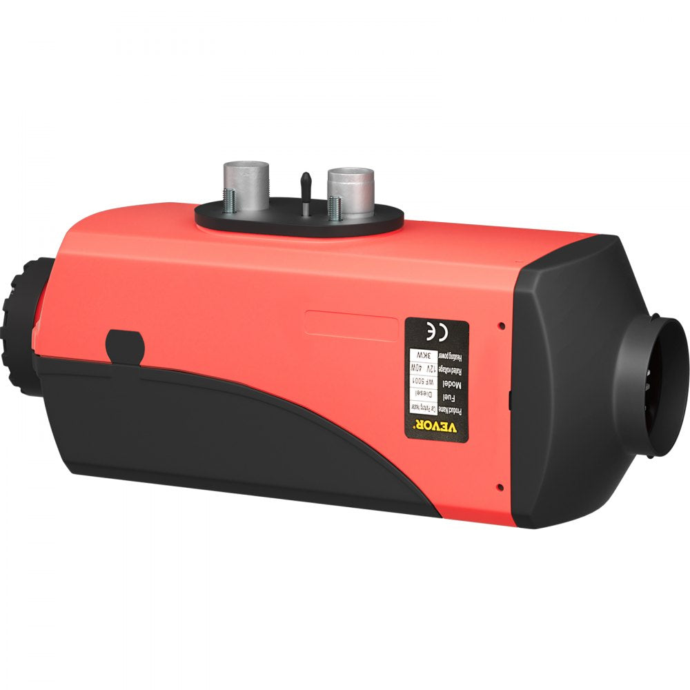 VEVOR 3KW Diesel Parking Heater 12V Diesel Air Heater 3000W Diesel Heater Double Mufflers with LCD Thermostat for RV Boats Car Bus Caravan Motorhome