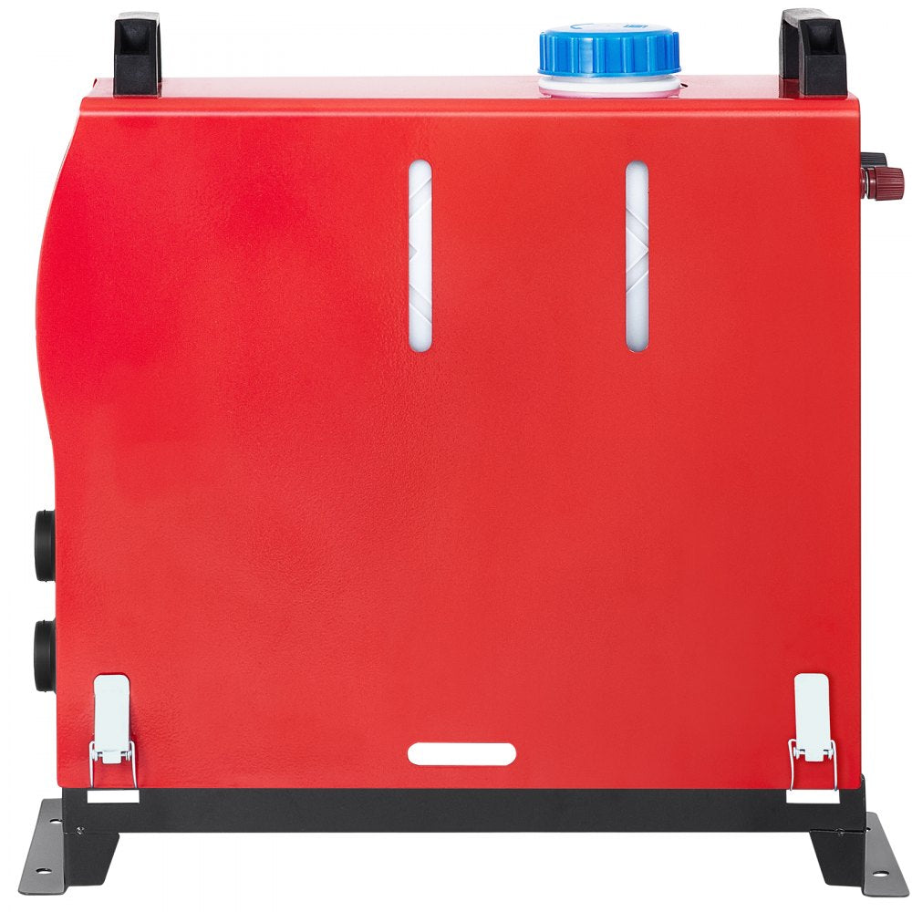 VEVOR 5kw Diesel Air Heater 12V Parking Heater Diesel 4 Holes for Caravan RV and Bus (12V 5KW with Blue LCD Monitor and Silencer)