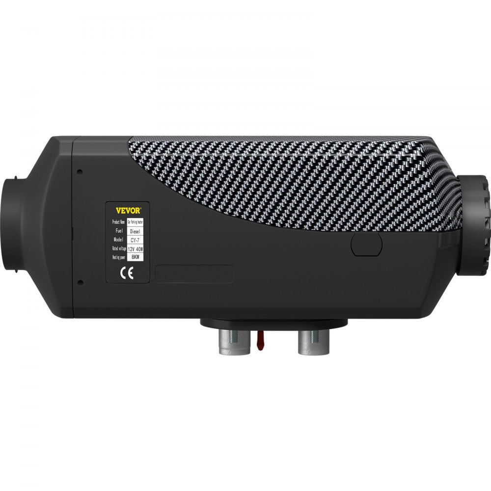 VEVOR 8KW Diesel Air Heater Muffler Diesel Heater 12V Remote Control Diesel Parking Heater with LCD Switch for Car Trucks Motor-home Boat and Bus