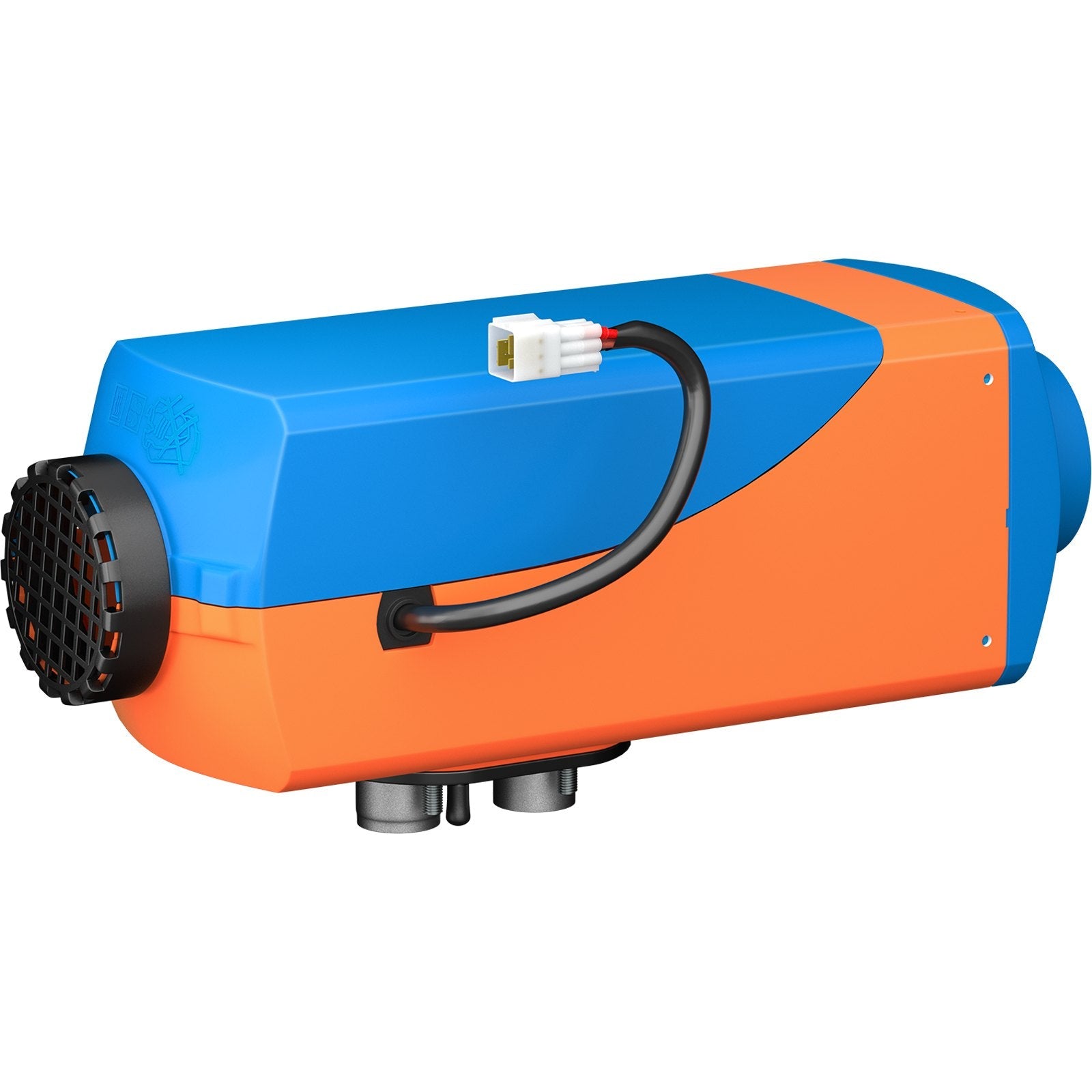 VEVOR Diesel Heater 12V Diesel Air Heater 8KW Diesel Parking Heater Remote Control with Blue Lcd Switch for Car Trucks Motor-home Boat Bus CAN (Blue & Orange)