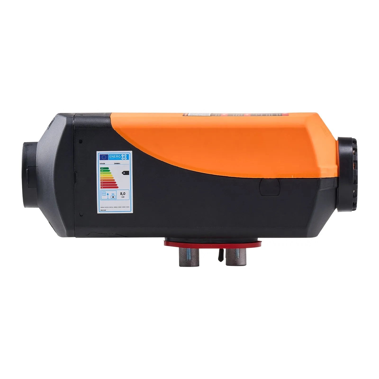 VEVOR 8 kW Diesel Air Heater DC12-24V with Remote & LCD, 10L Fuel Tank, Low Noise for RV, Truck, Boat