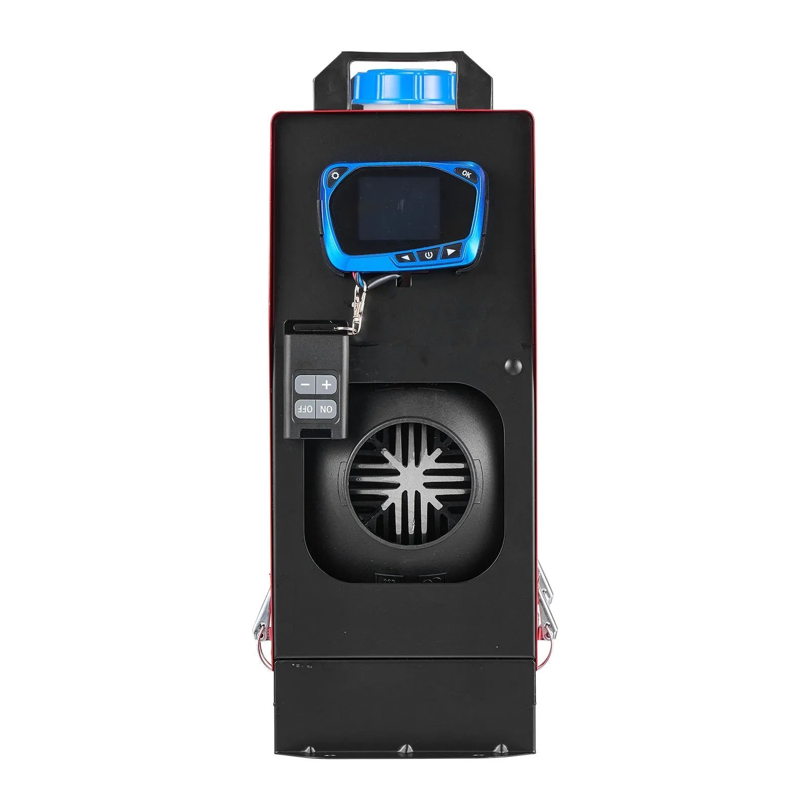 VEVOR 8 kW Diesel Air Heater – DC12-24V Fast Heating with Remote Control and Blue LCD, Low Noise, Pre-Heating Function for RV, Truck, Camper, Van, Boat, and Trailer