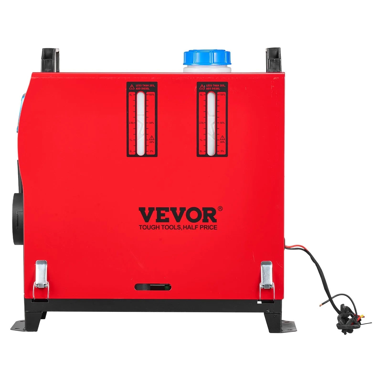 VEVOR 8 kW Diesel Air Heater – DC12-24V Fast Heating with Remote Control and Blue LCD, Low Noise, Pre-Heating Function for RV, Truck, Camper, Van, Boat, and Trailer