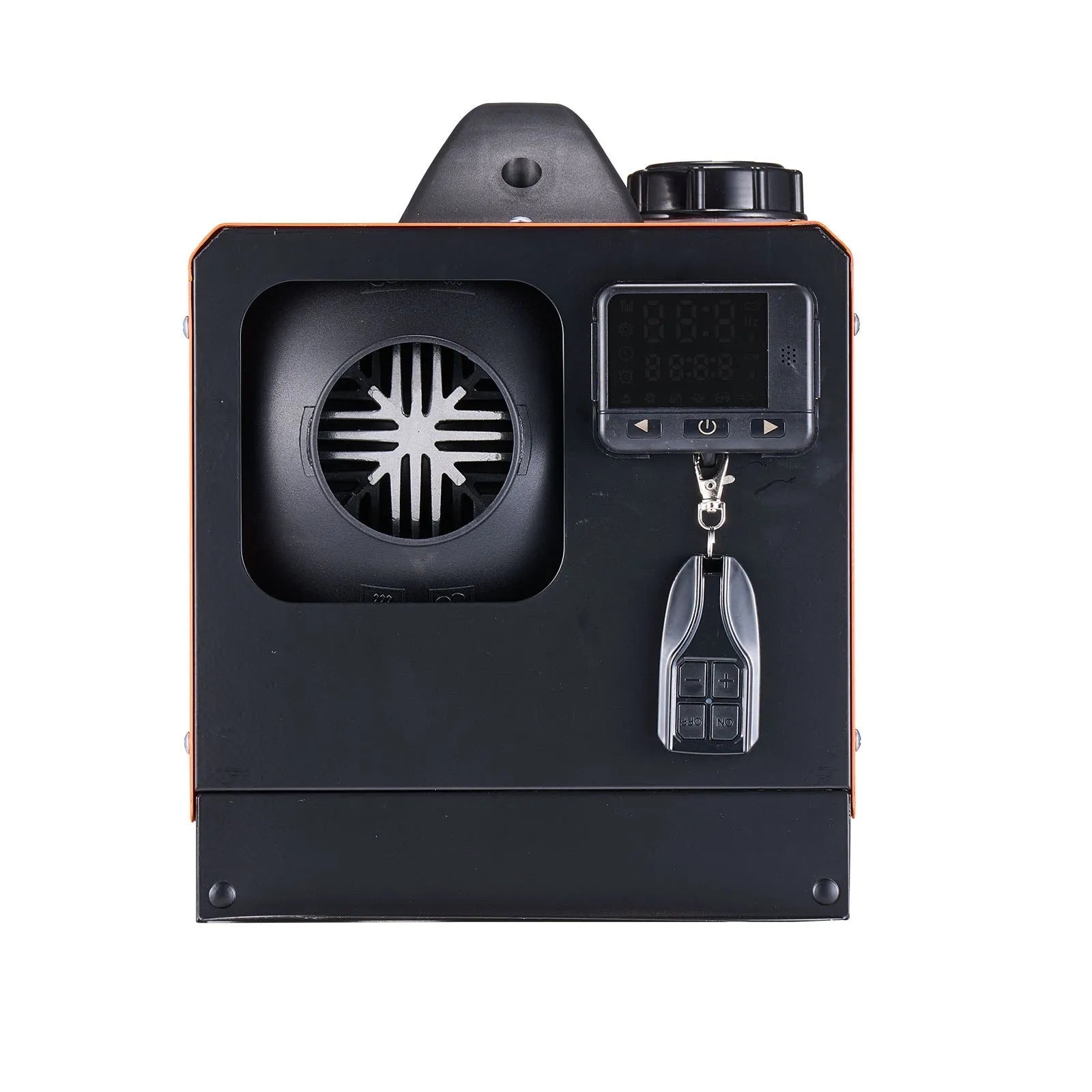 VEVOR Diesel Air Heater, 8 kW DC12-24V, Fast Heating Diesel Parking Heater with Remote Control and Square Color Digital Display, Low Noise, Voice Announcement, for RV, Truck, Camper, Boat and Trailer