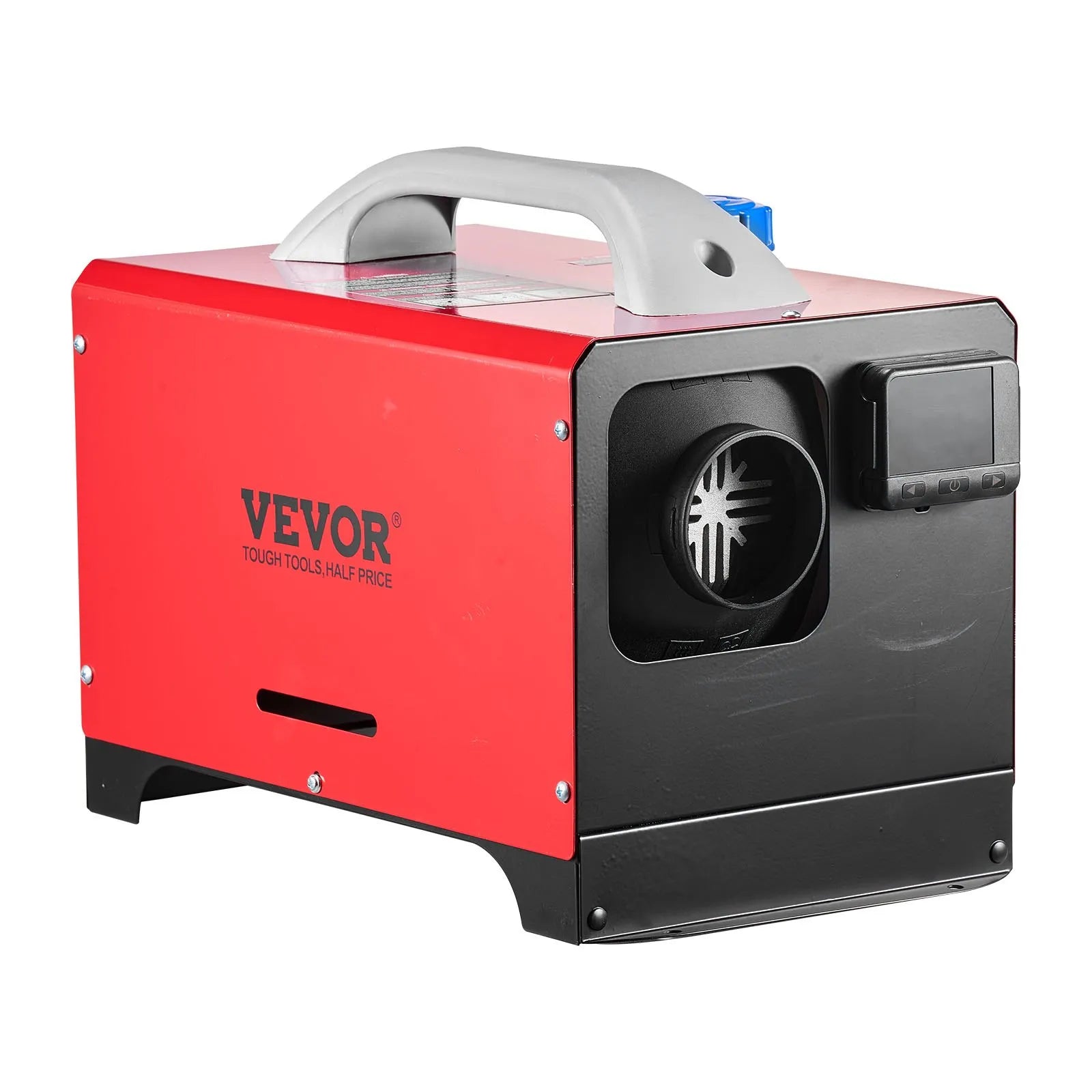 VEVOR 8 kW Diesel Air Heater – DC12-24V Fast Heating with Remote Control and Black LCD, Low Noise, Pre-Heating Function for RV, Truck, Camper, Van, Boat, and Trailer