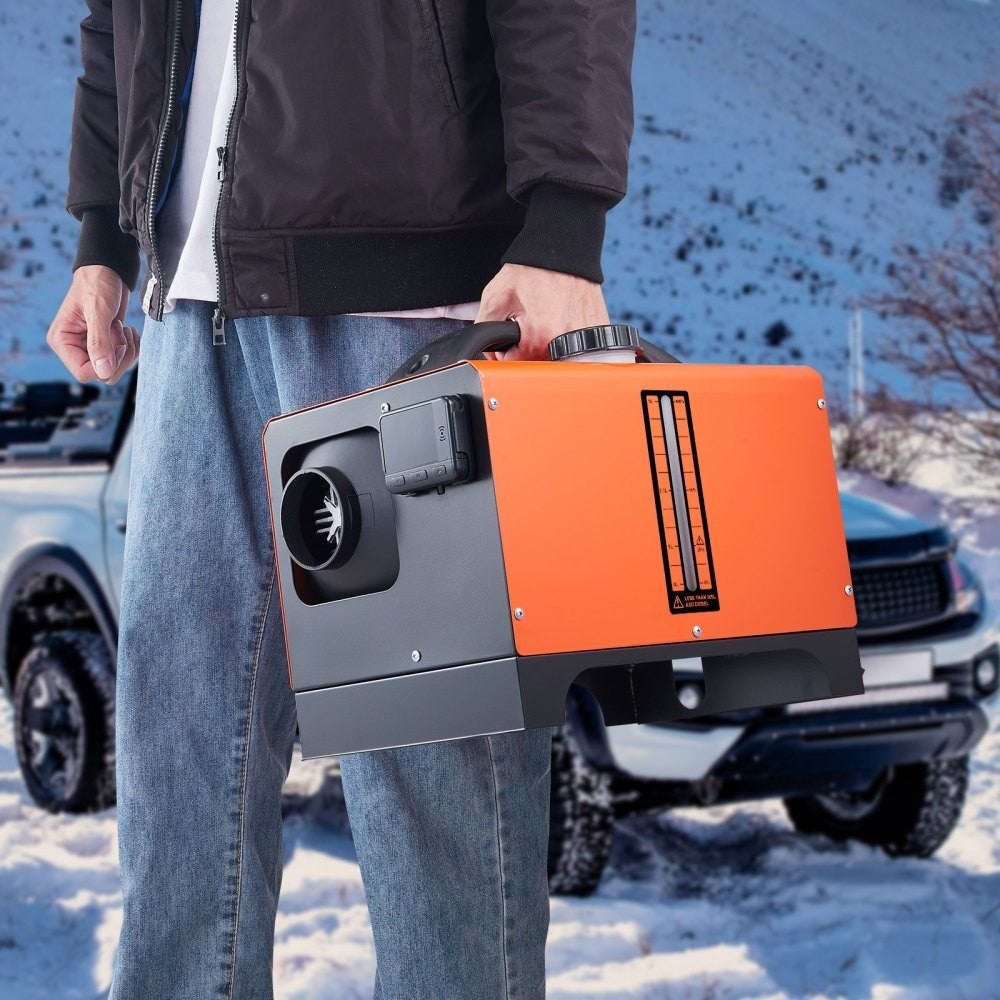 Portable 8KW Diesel Air Heater with App Control, Remote and Altitude Adjustment
