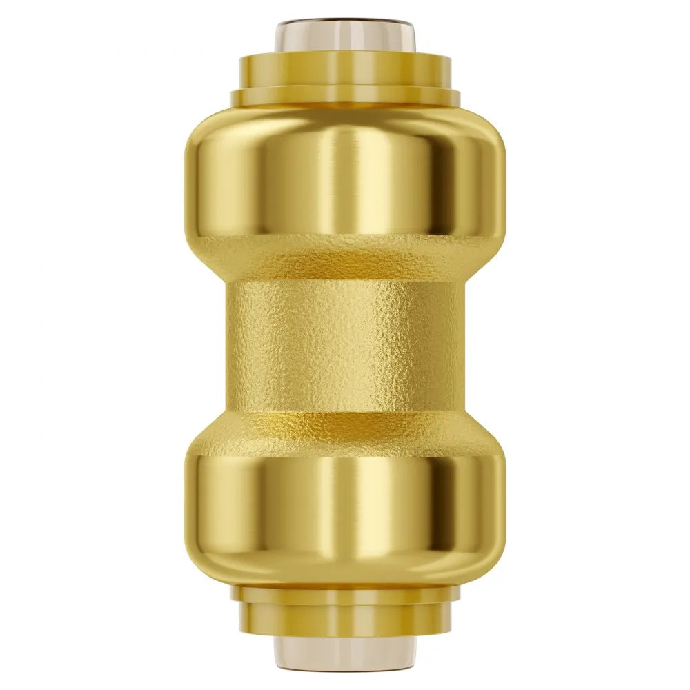 VEVOR Pipe Fittings 3/4" 12PCS Brass Straight-Through Push-Fit for Air System
