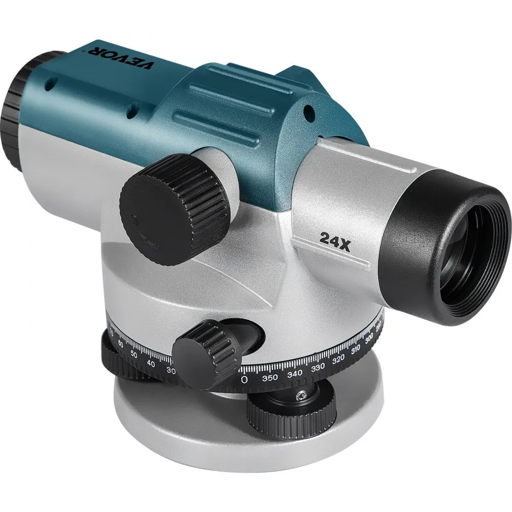 VEVOR Automatic Optical Level 24X Optical Level Kit Waterproof w/Compensator