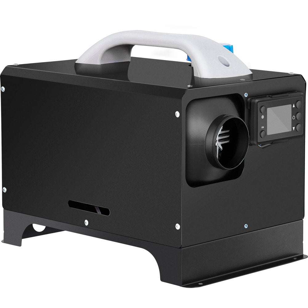 VEVOR Diesel Air Heater, 8KW Parking Heater, All in One 12V Truck Heater, One Outlet Hole, with Black LCD, Remote Control, Fast Heating Diesel Heater, For RV Truck, Boat, Bus, Car Trailer, Motorhomes