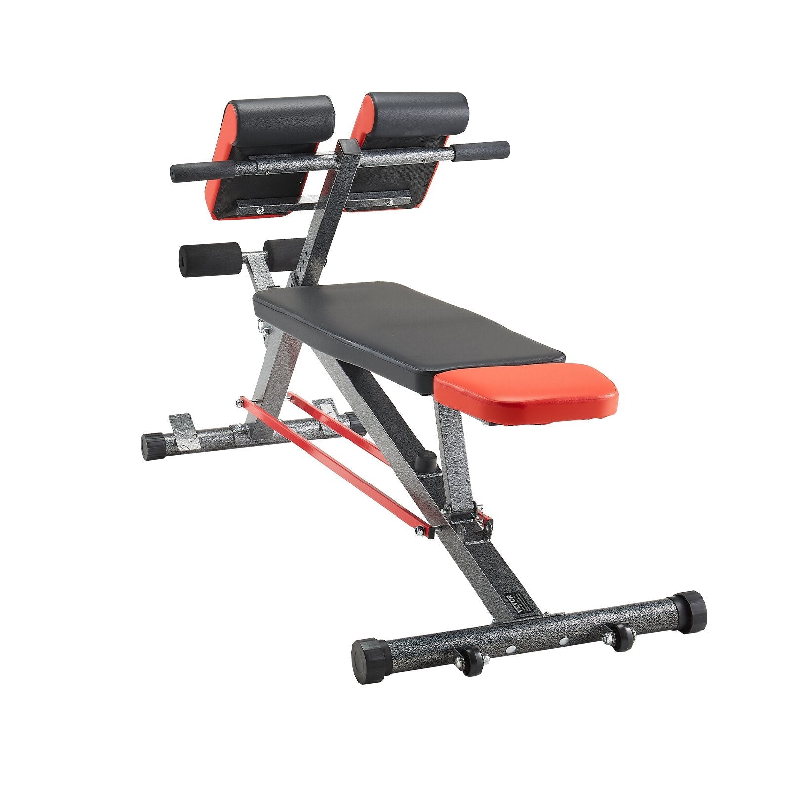 VEVOR Roman Chair Back Extension Hyperextension Bench Multi-Function Adjustable