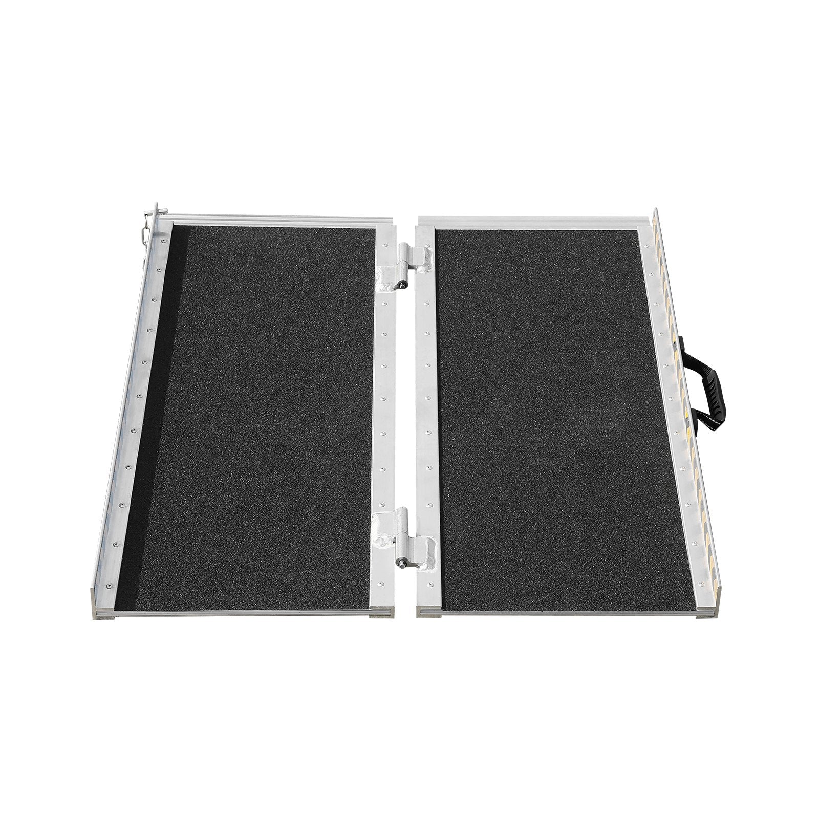 VEVOR Portable Wheelchair Ramp, 3 ft 800 lbs Capacity, Non-Slip Aluminum Folding Threshold Ramp, Foldable Mobility Scooter Ramp Wheel Chair Ramp, Handicap Ramp for Home Steps, Stairs, Doorways, Curbs