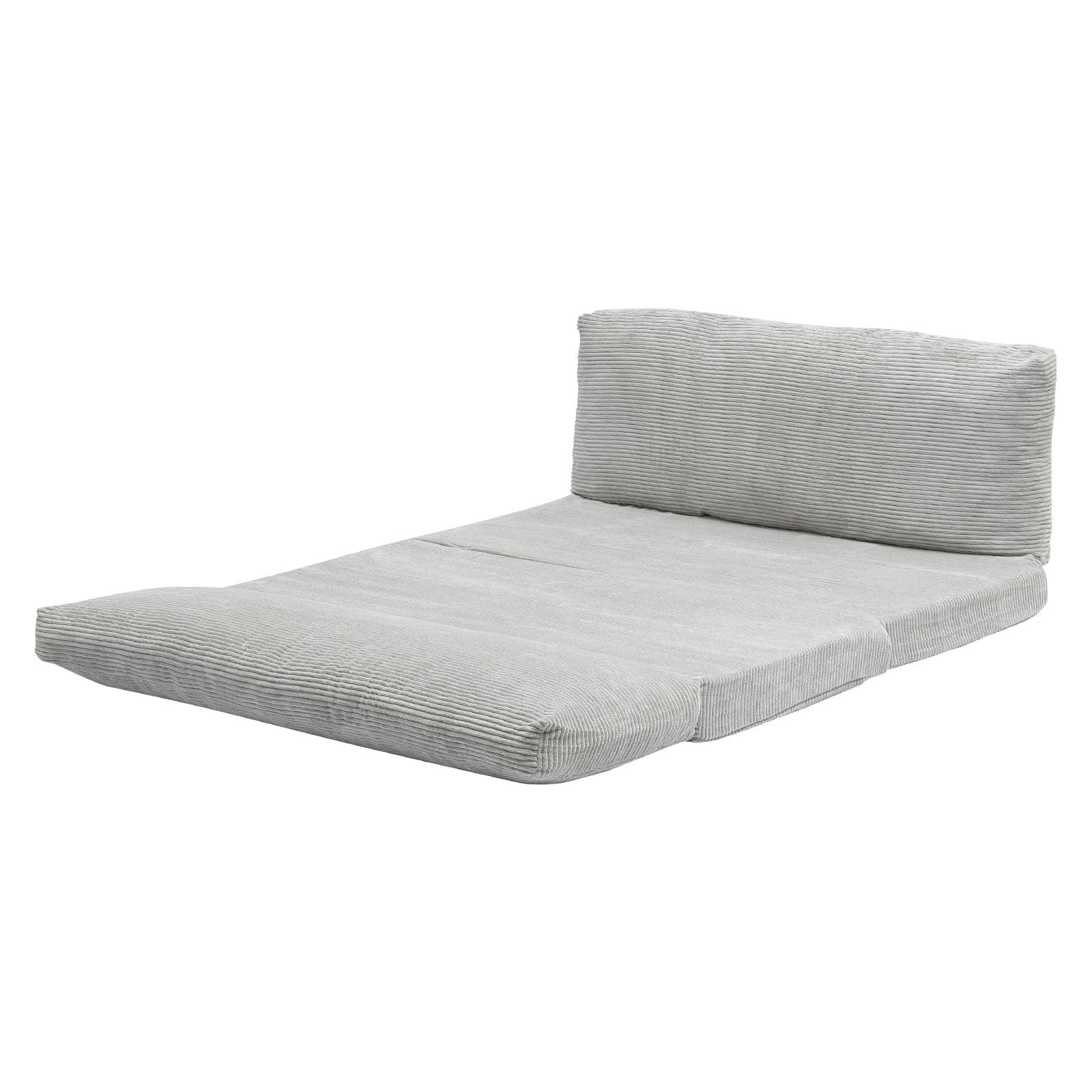 VEVOR Folding Sofa Bed Foldable Couch Bed with Washable Cover Dark Grey (Full)