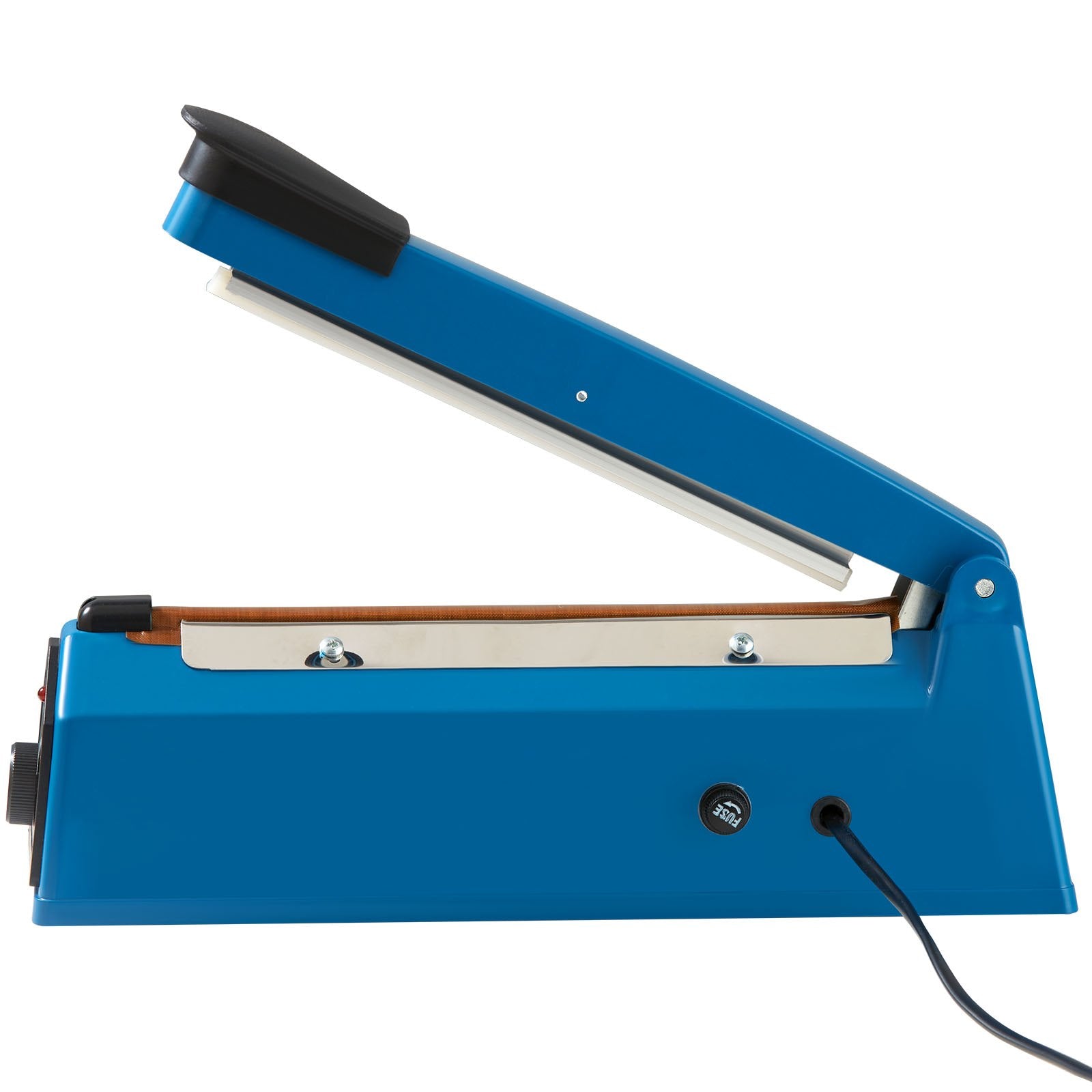 VEVOR Impulse Sealer 8 inch, Manual Heat Seal Machine with Adjustable Heating Mode, ABS Shrink Wrap Bag Sealers for Plastic Mylar PE PP Bags, Portable Poly Bag Sealing Machine with Extra Replace Kit