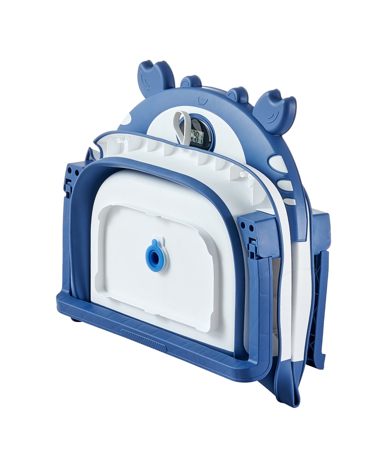 VEVOR Portable Baby Bathtub Durable Baby Bath Tub with Thermometer for Toddlers