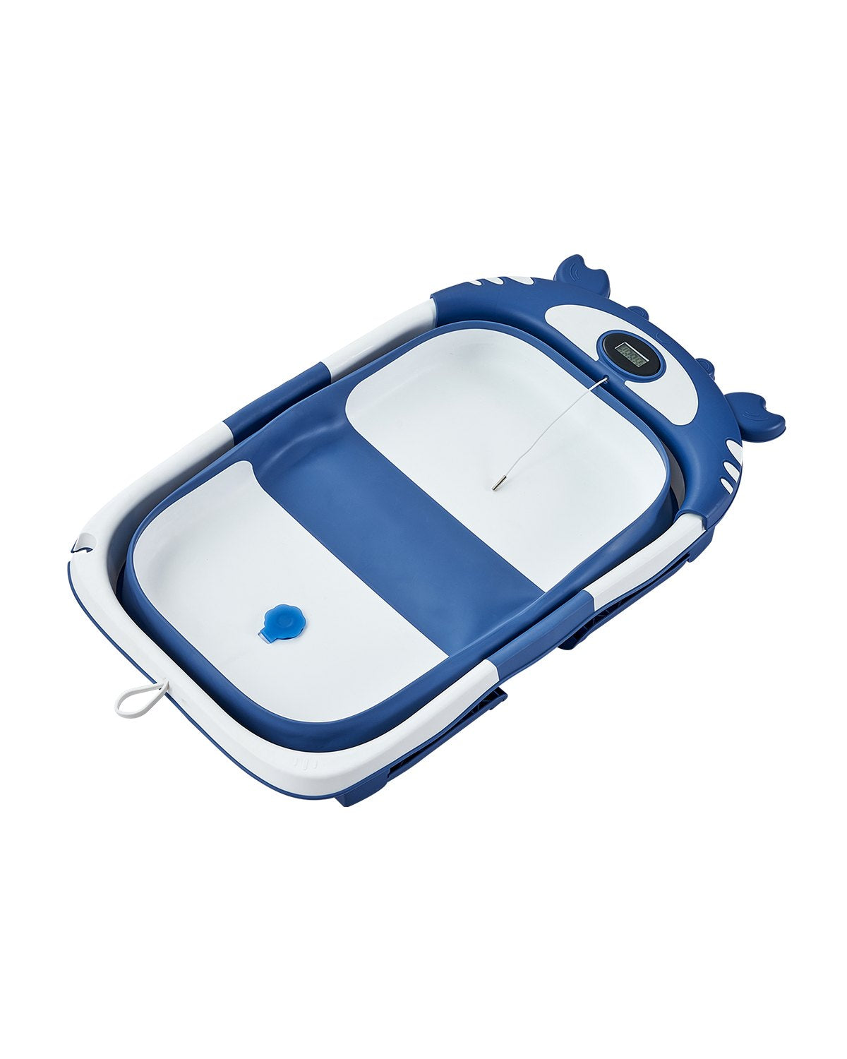 VEVOR Portable Baby Bathtub Durable Baby Bath Tub with Thermometer for Toddlers