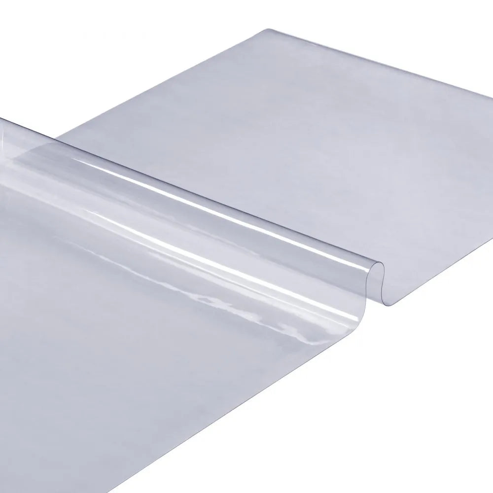 VEVOR Clear Table Cover Protector, 36" x 72" Table Cover, 1.5 mm Thick PVC Plastic Tablecloth, Waterproof Desktop Protector for Writing Desk, Coffee Table, Dining Room Table