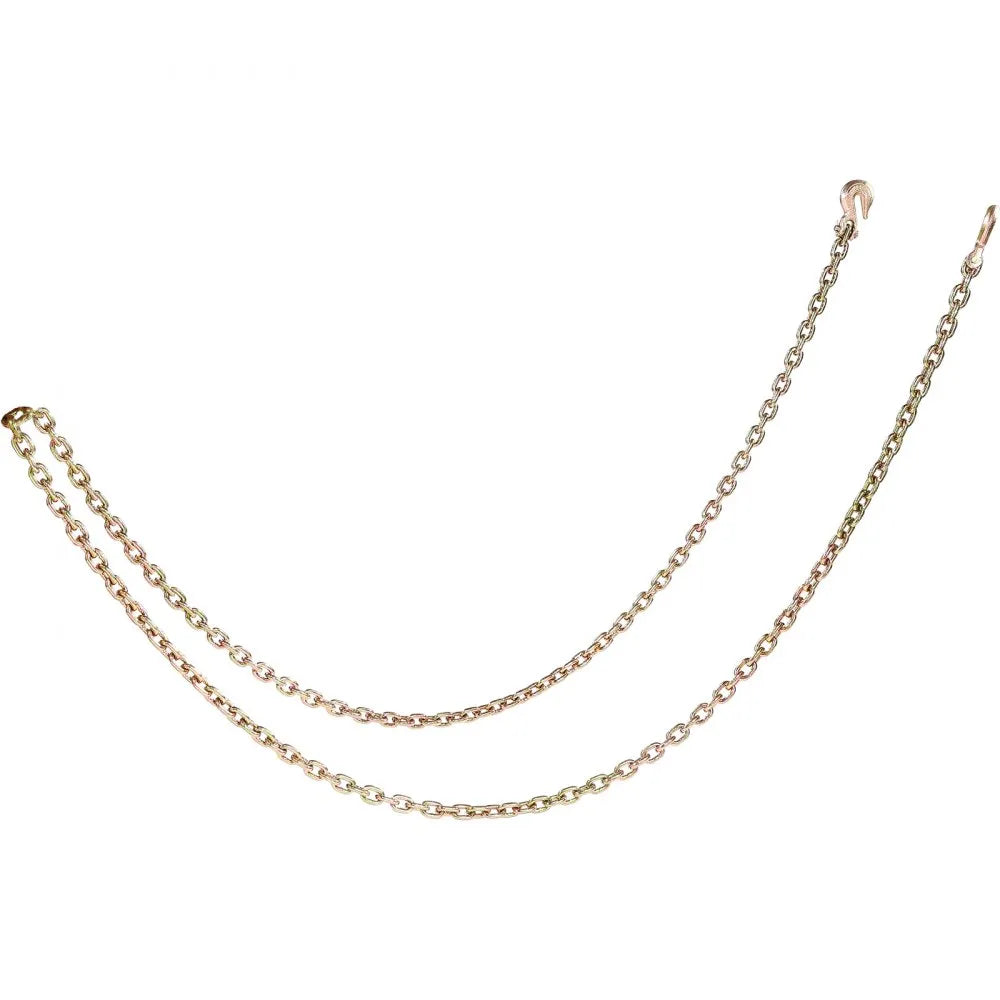 VEVOR Binder Chain G80 Tie Down Tow Chain with Two Hooks 5/16" x 14.2' 4900 lbs