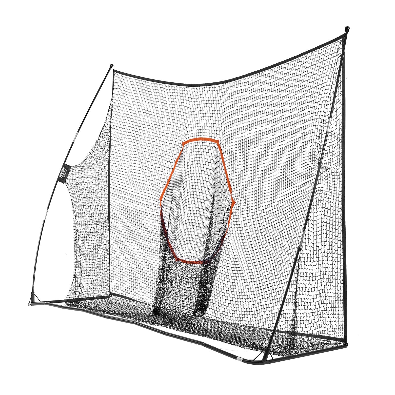 VEVOR Golf Practice Hitting Net, Huge 10.8x7ft Golf Net, Personal Driving Range for Indoor Outdoor Use, Portable Home Golf Aid Net with Target/Fiberglass Frame/Carry Bag, Gift for Men, Golf Lovers
