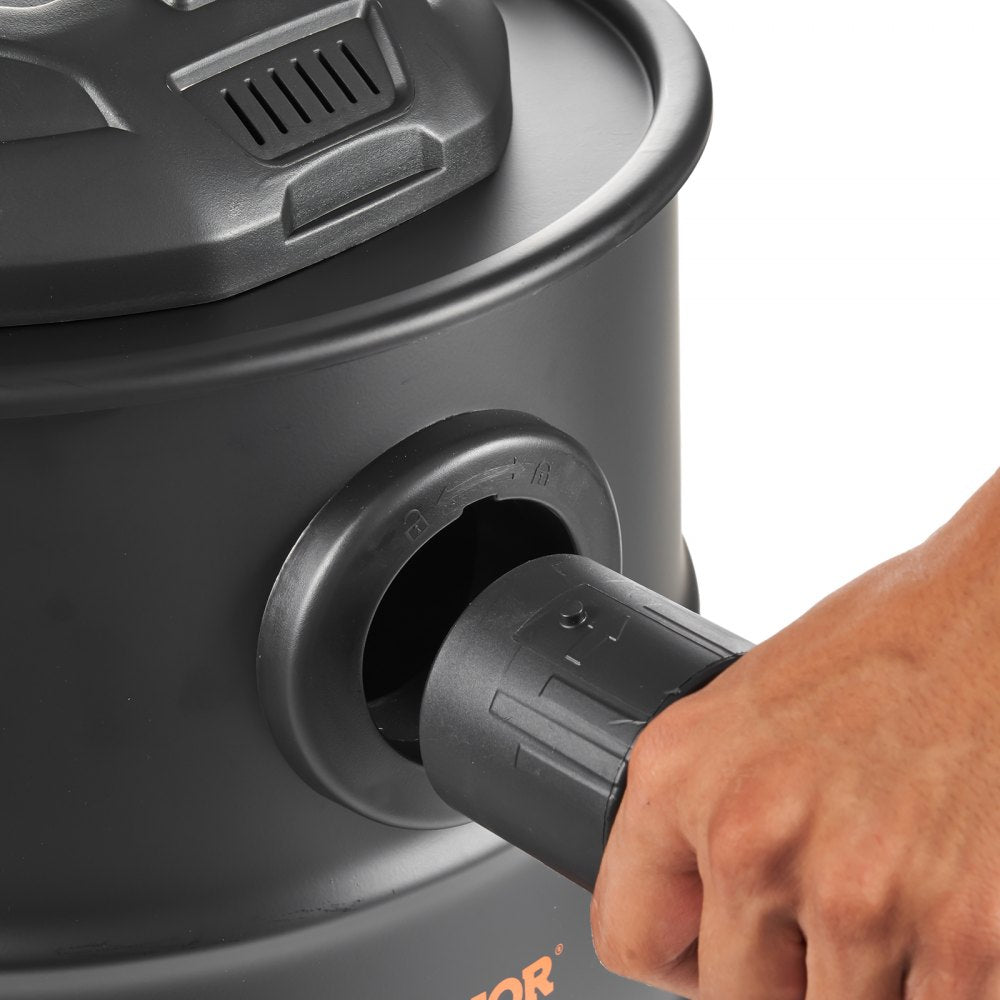 VEVOR Ash Vacuum Cleaner 5 Gallon 1200W for Fireplaces Pellet Stoves Grills BBQ