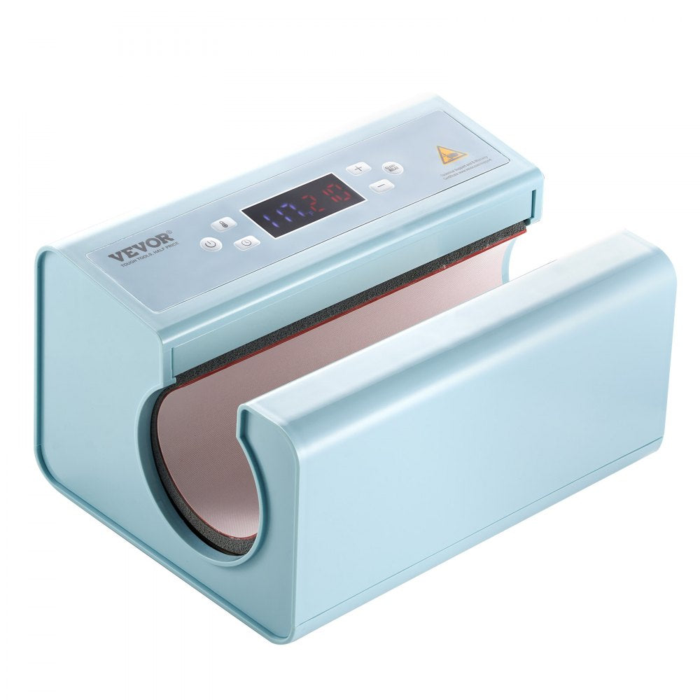 VEVOR Auto Tumbler Heat Press Machine 11-30oz Sublimation Mug Heat Press Blue