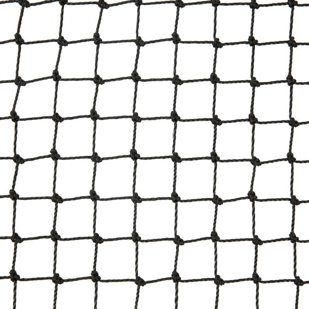 VEVOR Lacrosse Rebounder for Backyard, 4x7 Ft Volleyball Bounce Back Net, Pitchback Throwback Baseball Softball Return Training Screen, Adjustable Angle Shooting Practice Training Wall with Target