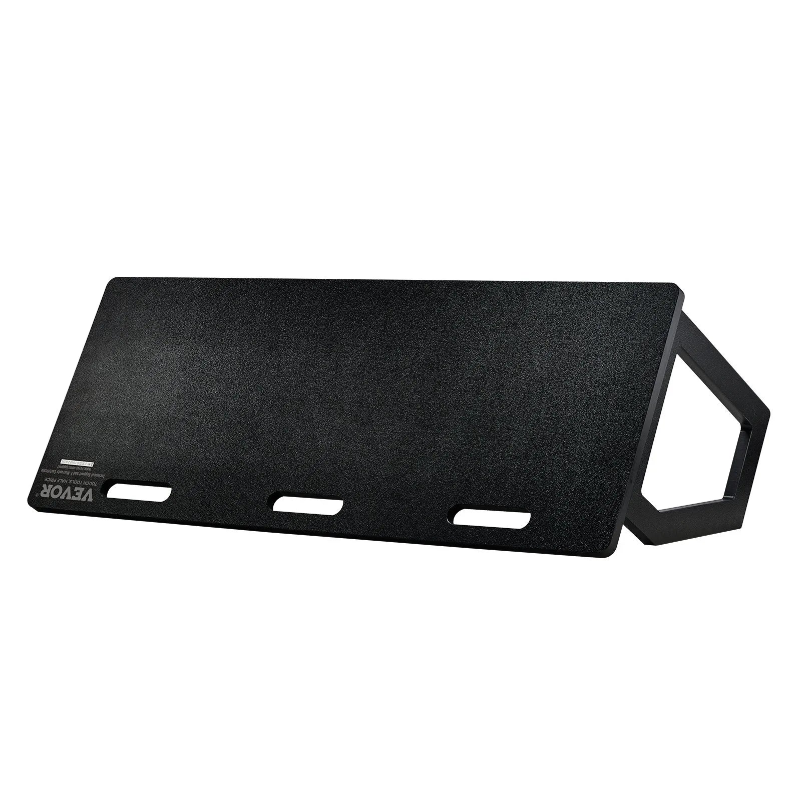 VEVOR Soccer Rebounder Board, 45"X18" Portable Soccer Wall with 2 Angles Rebound, Foldable HDPE Kickback Rebound Board, Soccer Training Equipment for Kids and Adults, Passing & Shooting Practice