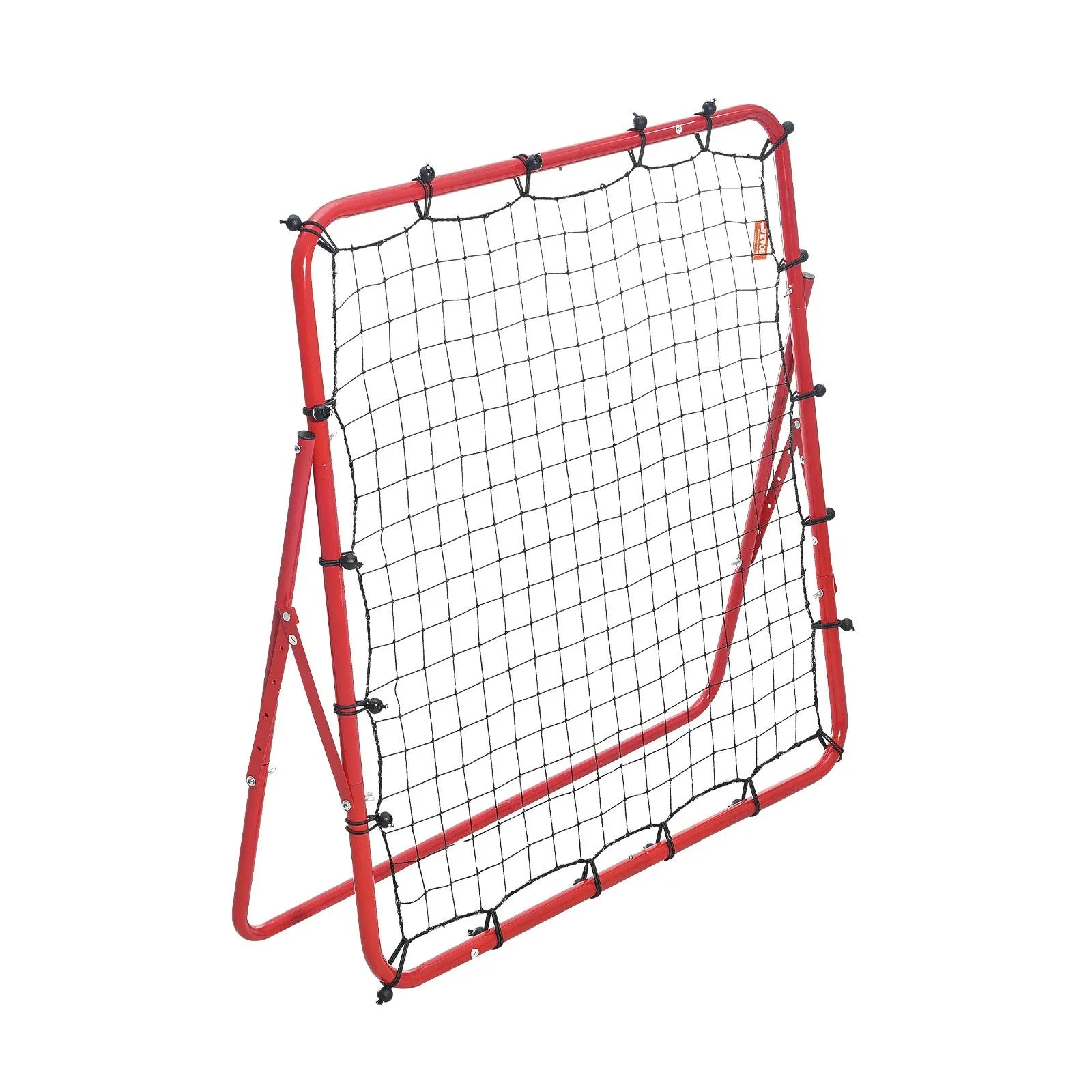 VEVOR Soccer Rebounder Rebound Net, Kick-Back 39"x39", Portable Football Training Gifts, Fully Adjustable Angles Goal Net, Aids & Equipment for Kids Teens & All Ages, Easy Set Up & Perfect Storage