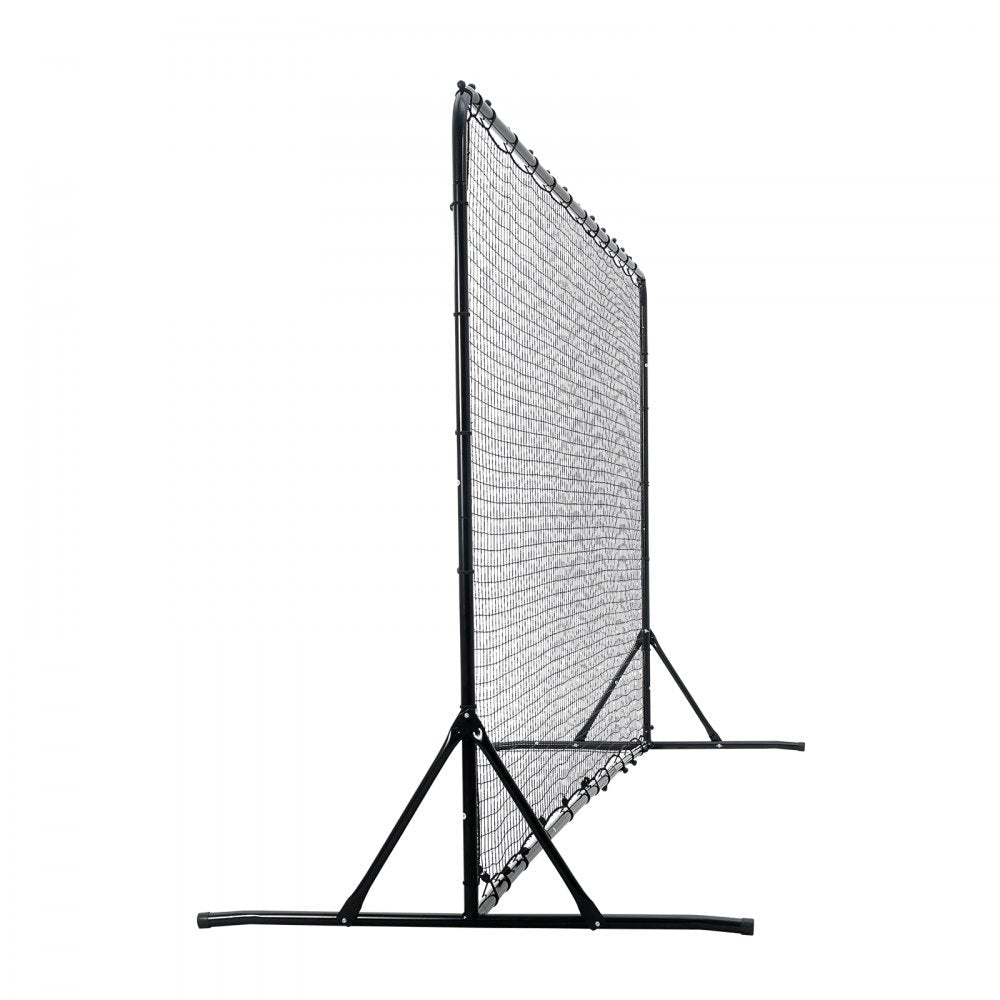 VEVOR Soccer Rebounder Net, 12x6FT Iron Soccer Training Equipment, Sports Football Training Gift with Portable Bag, Volleyball Rebounder Wall Perfect for Backyard Practicing, Solo Training, Passing