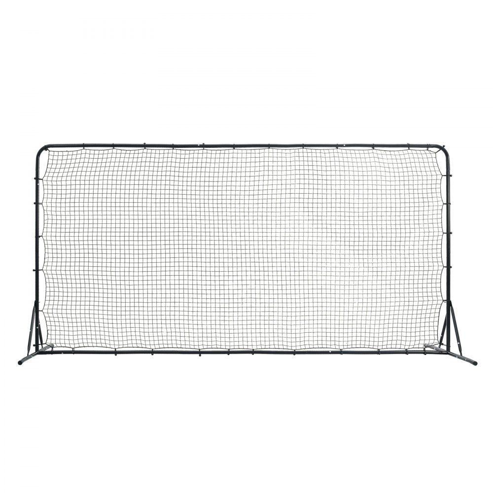 VEVOR Soccer Rebounder Net, 12x6FT Iron Soccer Training Equipment, Sports Football Training Gift with Portable Bag, Volleyball Rebounder Wall Perfect for Backyard Practicing, Solo Training, Passing