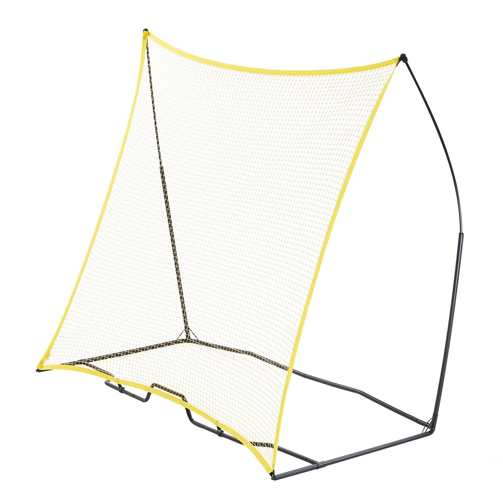 VEVOR 7x7FT Soccer Rebounder Portable Soccer Trainer Net with Portable Bag