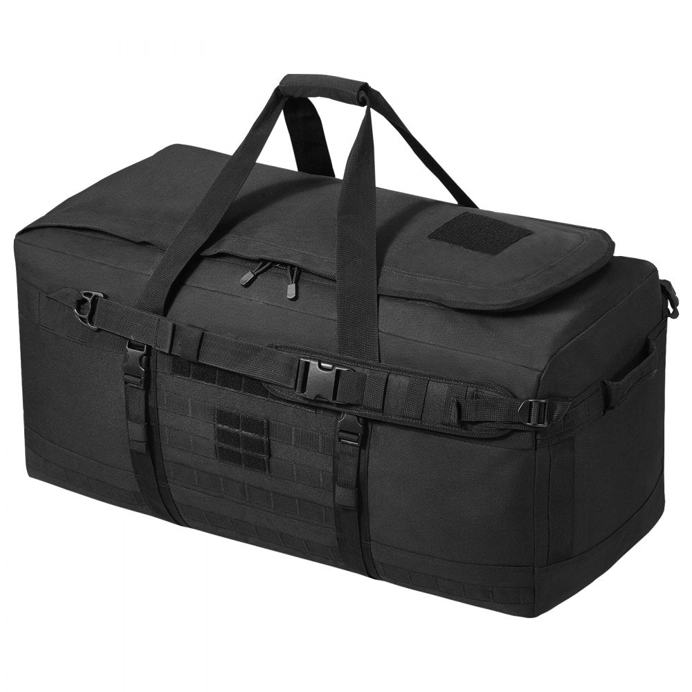 VEVOR Tactical Duffle Bag 100L Gym Bag Duffle with Molle Design and Multi-mesh Bag