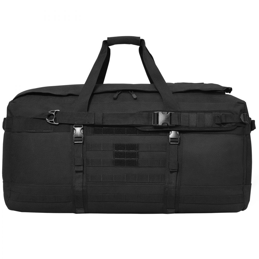 VEVOR Tactical Duffle Bag 100L Gym Bag Duffle with Molle Design and Multi-mesh Bag
