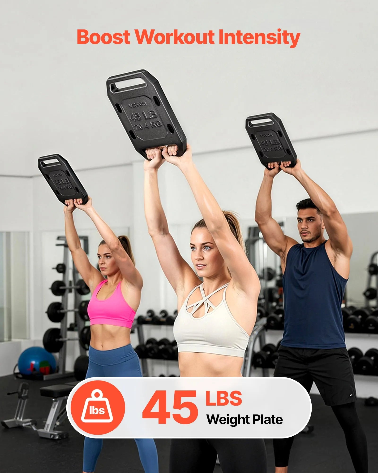 45 lb Cast Iron Ruck Plate – Backpack Weight for Rucking, Hiking & Strength Training