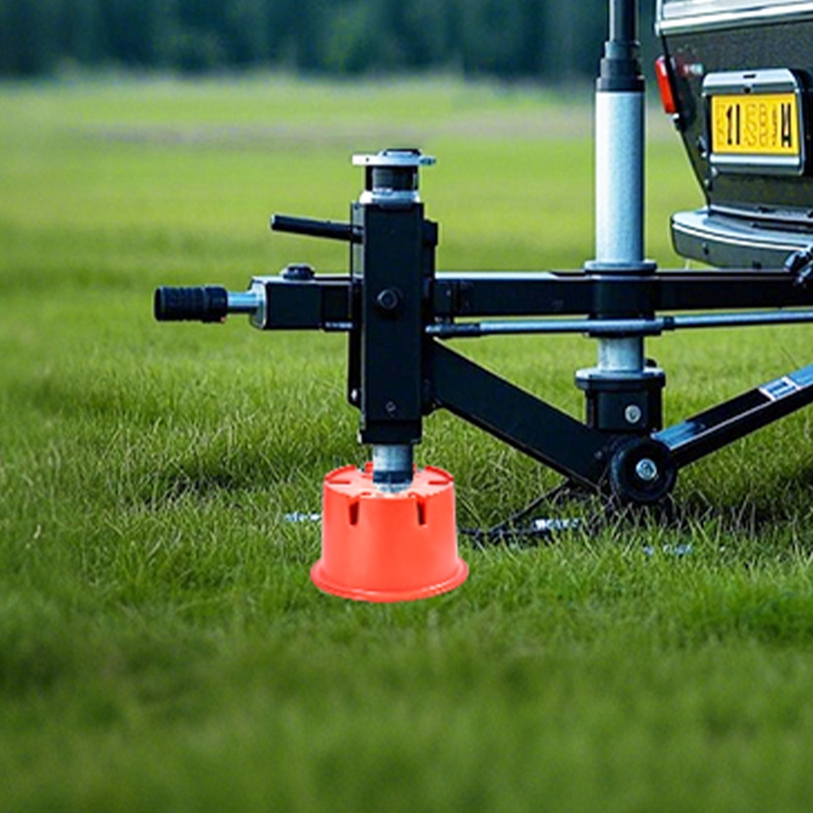 Trailer Jack Blocks 6 RV Leveling Blocks 8" High 2000 lbs with 2 Pads