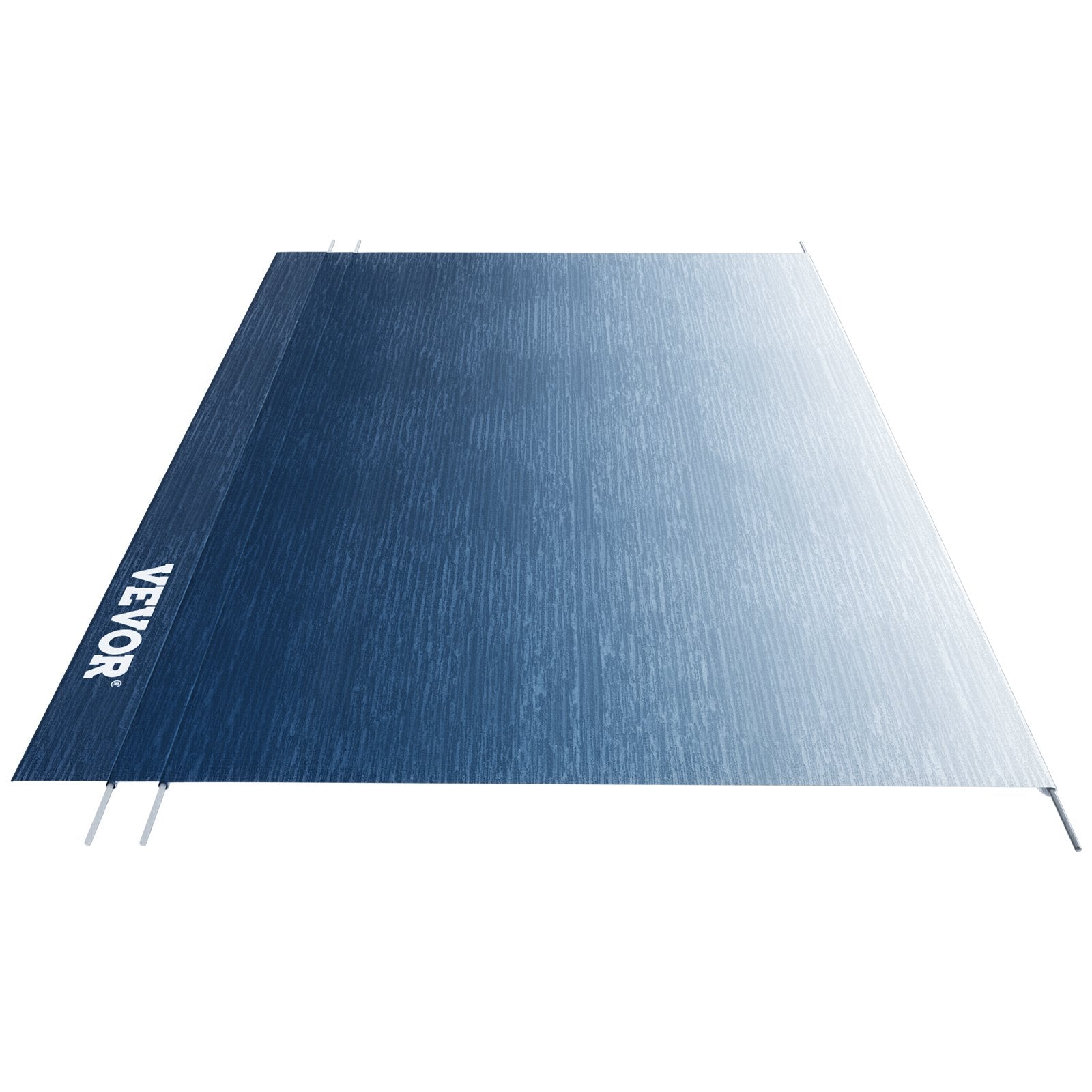 VEVOR RV Awning Replacement Fabric 21 FT, Slate Blue RV Awning Fabric Replacement, 15oz Vinyl Material Replacement Awning, Sun Shade and Waterproof Camper Awning Replacement Fabric