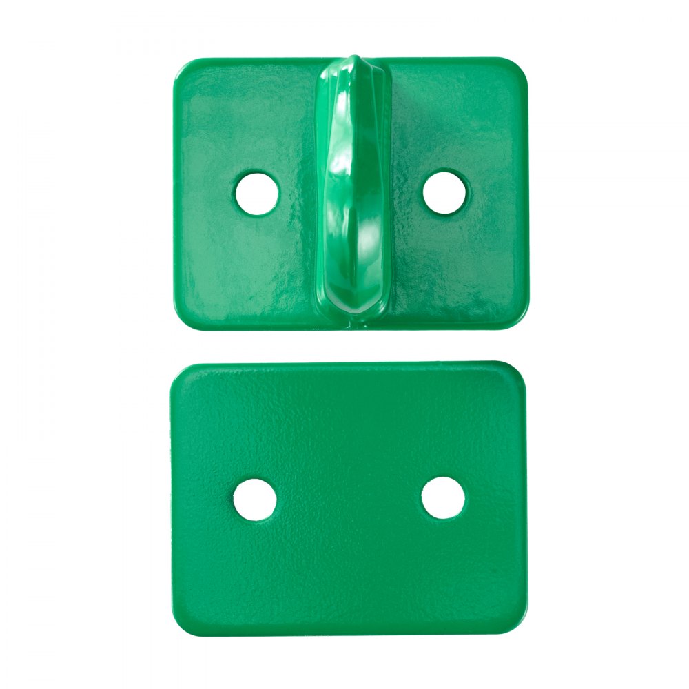 VEVOR 3/8" Tractor Bucket Hooks Grade 70 Forged Steel Grab Hooks Backer Plate