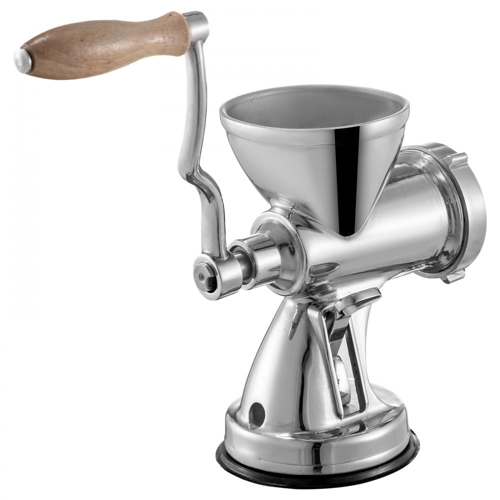 VEVOR Manual Wheatgrass Juicer with Suction Cup Base & Desktop Clamp Wheat Grass Grinder Long Screw Shaft Wheatgrass Juicer Stainless Steel for Juicing Wheatgrass Gingers Apples Grapes