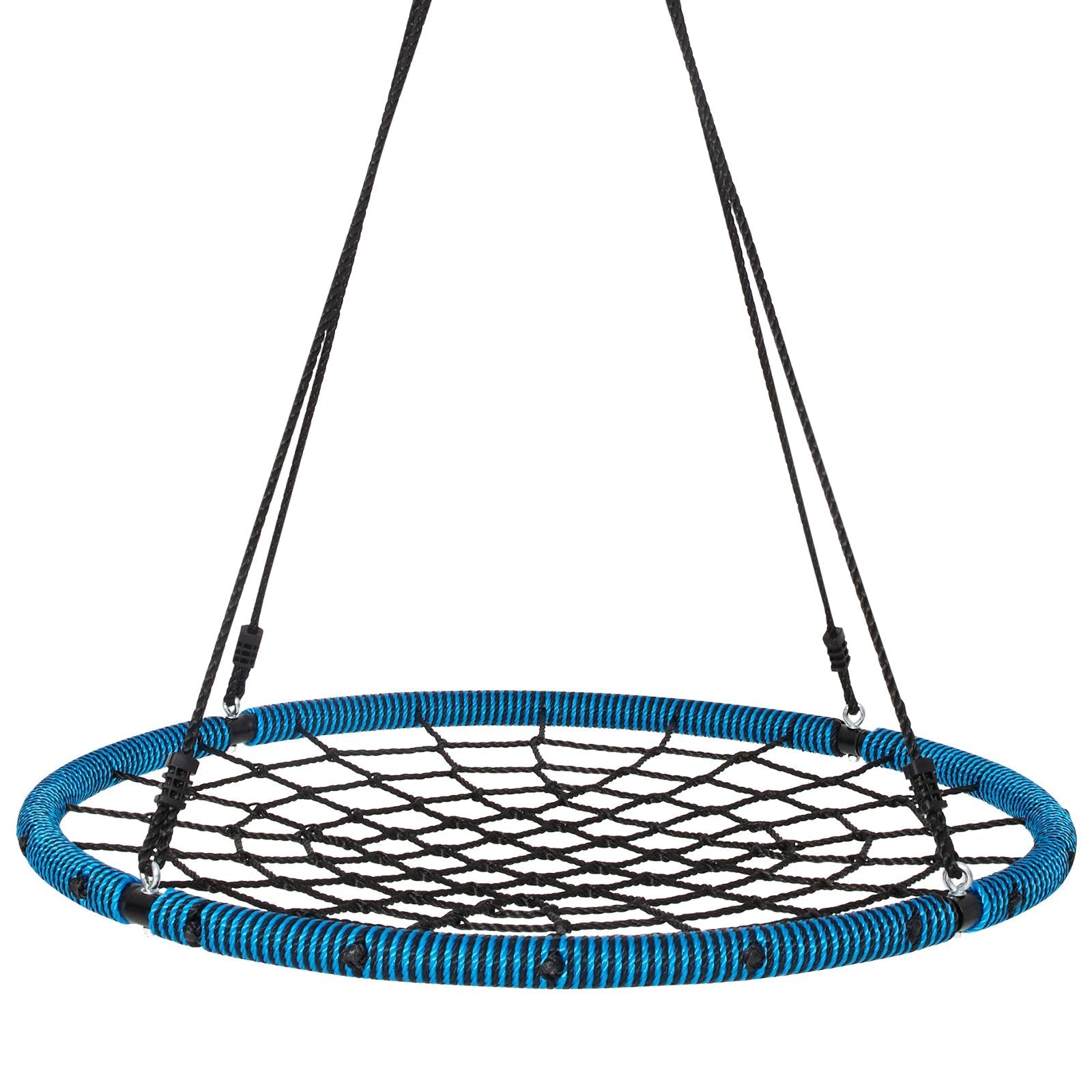 VEVOR Spider Web Saucer Swing 40 Inch Round Swings for Kids Outdoor 750 lbs