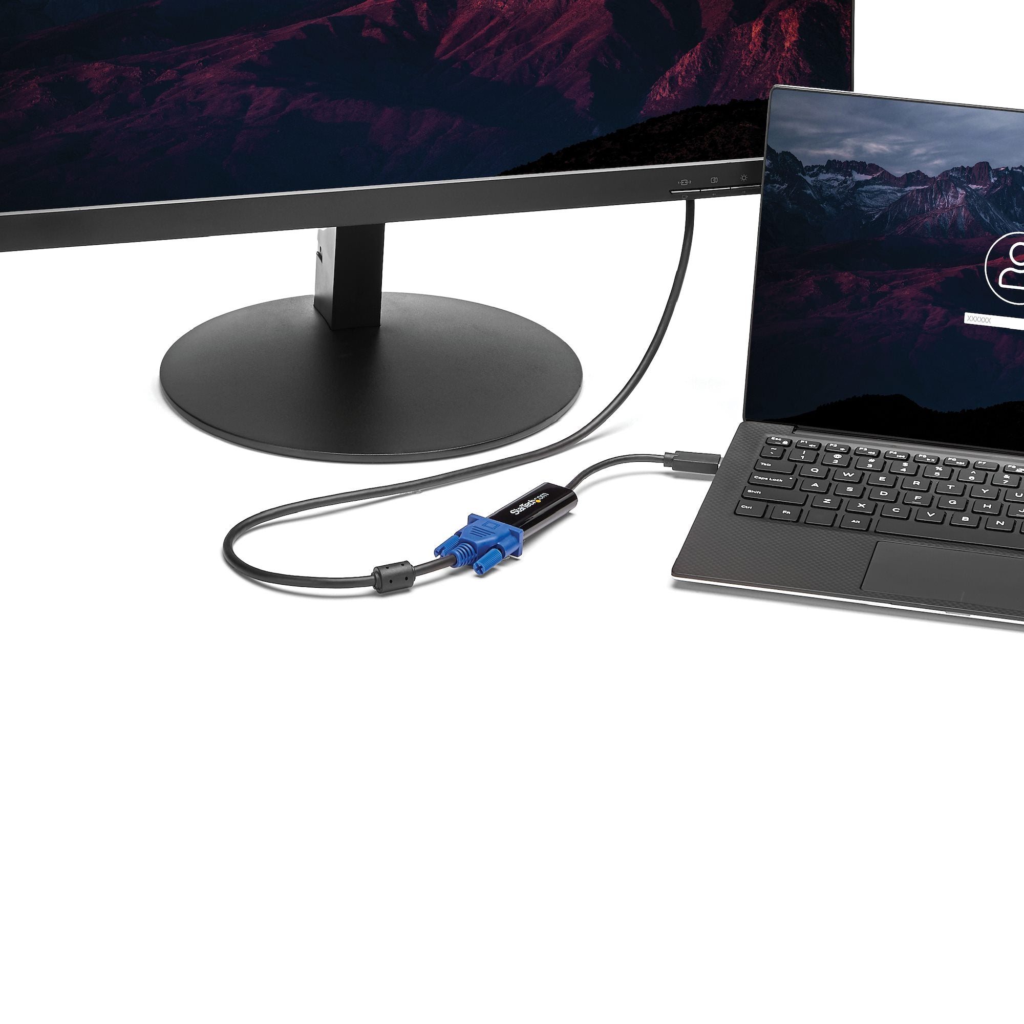 USB 3.0 to VGA Adapter, USB to VGA Monitor Converter for Windows, Slim (no support for macOS/ChromeOS/Linux) - TAA