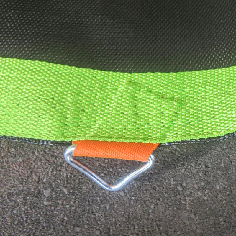 Soozier Trampoline Replacement Mat, Fits 14' Trampoline w/ 80 V-Hooks & 5.5" Springs (Spring & Frame not Included), Green
