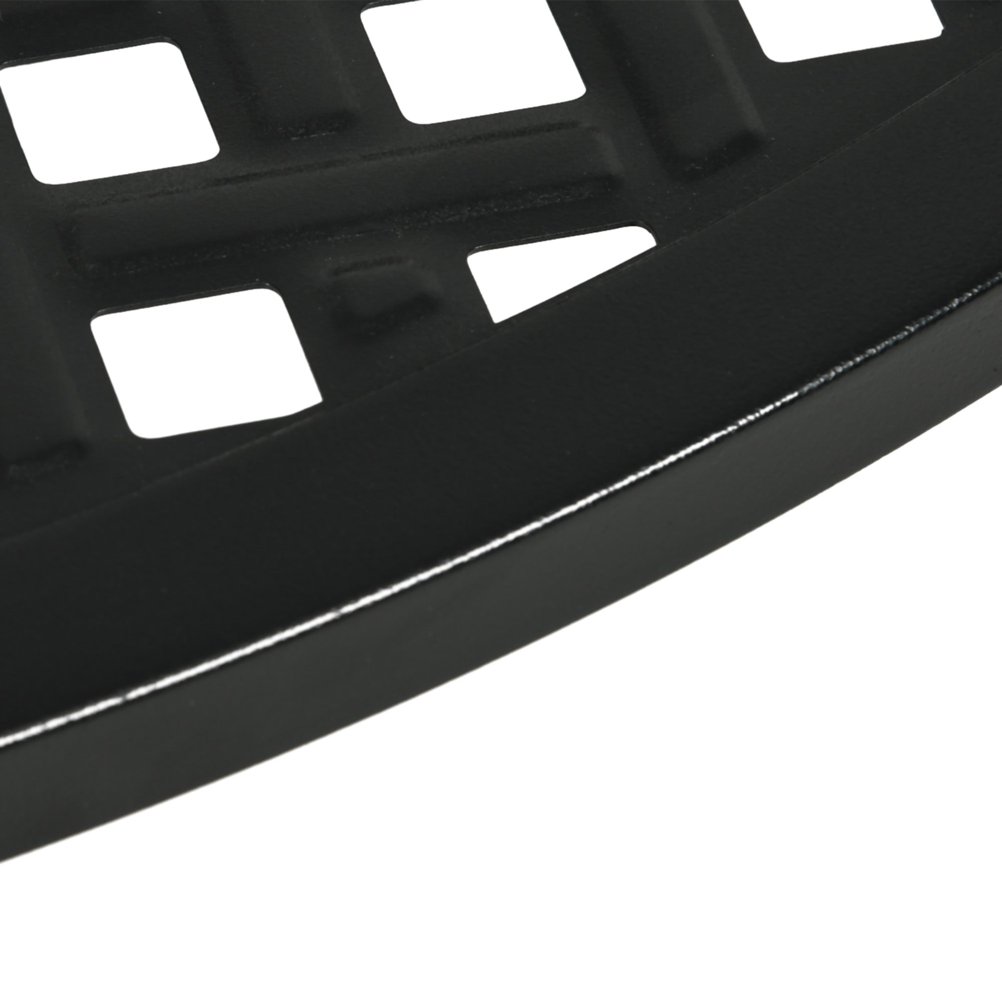 Outsunny 42" Round Outdoor Dining Table for 4 Persons, Metal Patio Dining Table with Umbrella Hole for Backyard, Lawn, Balcony