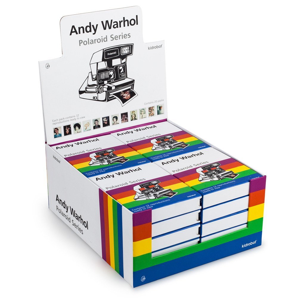 Kidrobot Andy Warhol Polaroid Series Blind Box