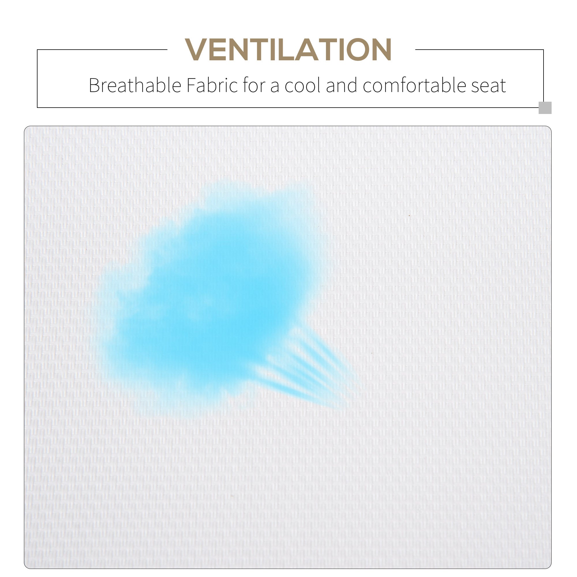 Outsunny Outdoor Glider Chair, Patio Glider with Steel Frame and Mesh Fabric, Garden Chair for Backyard, Garden, and Porch, Cream White