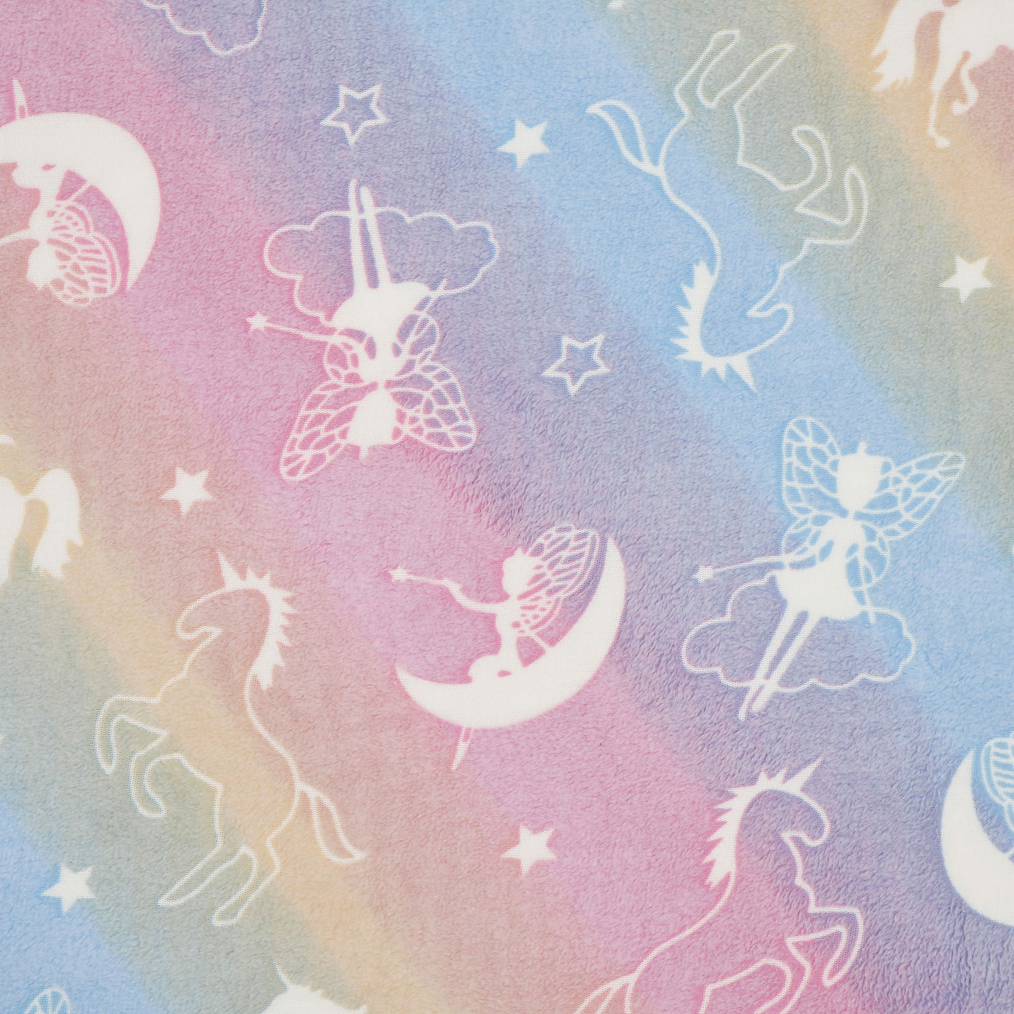 Qaba Toddler Chair with Luminous Fairy Design, Wooden Frame, for 18-36 Months, Multicolour