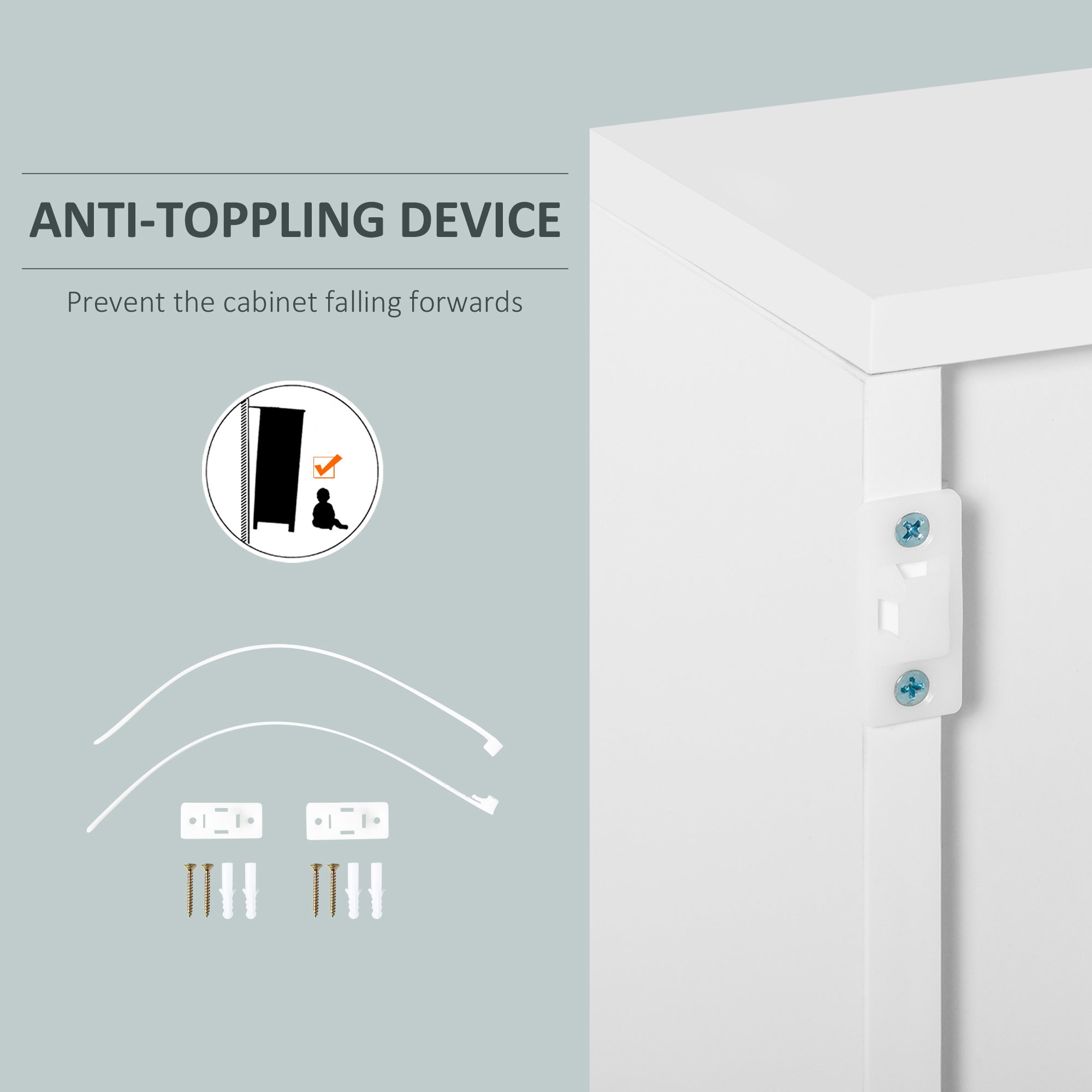 HOMCOM Dining Delight: Modern Kitchen Buffet Sideboard with Drawer Shelf, Push-Open Design for Elegant Storage, Grey Finish