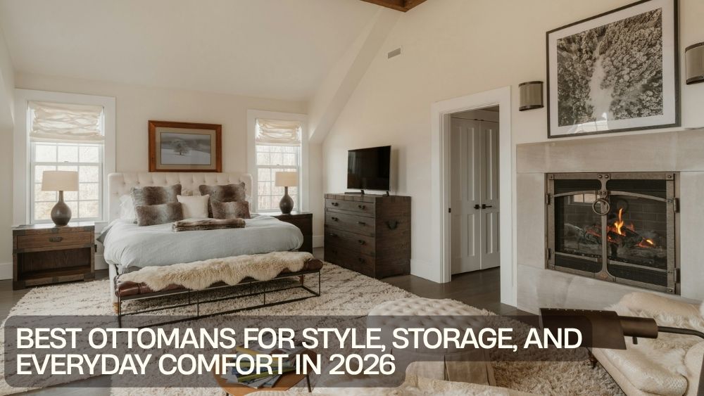 Best Ottomans for Style, Storage, and Everyday Comfort in 2026