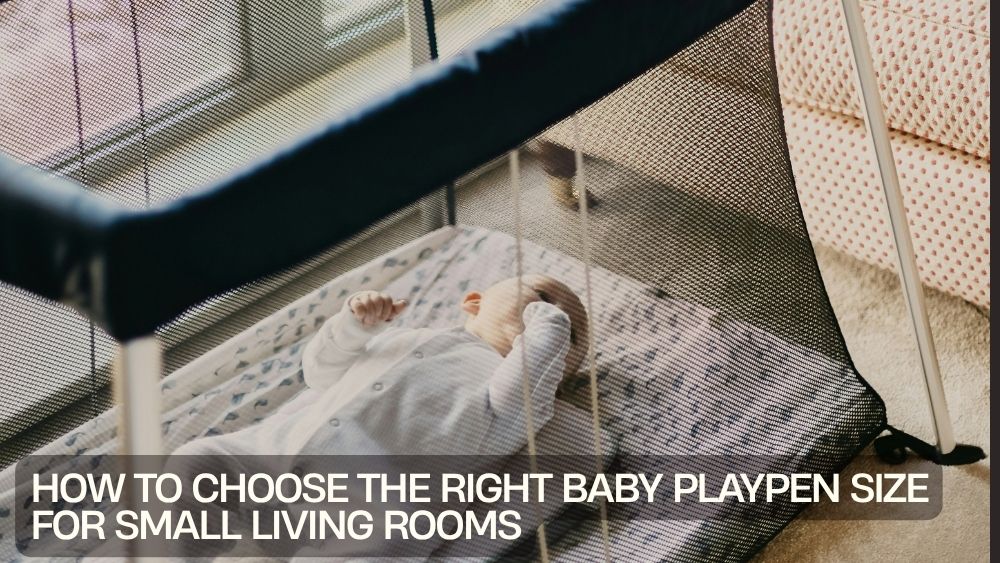 How to Choose the Right Baby Playpen Size for Small Living Rooms