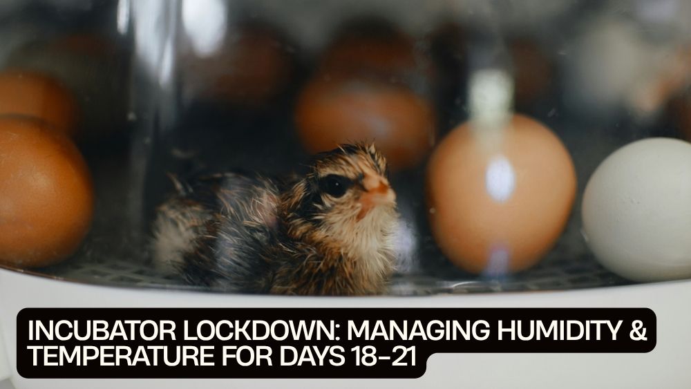 Incubator Lockdown: Managing Humidity & Temperature for Days 18-21