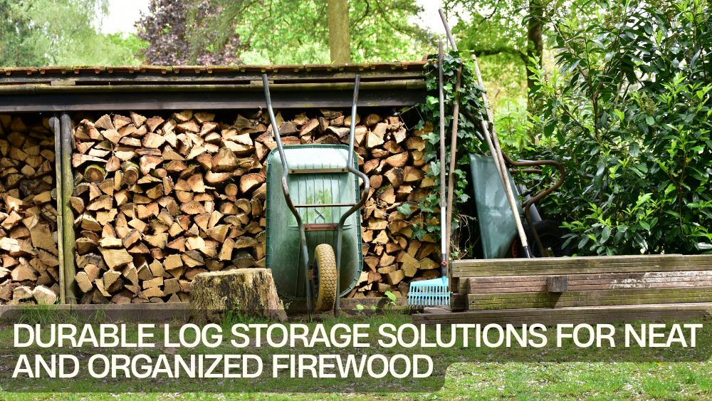 Durable Log Storage Solutions for Neat and Organized Firewood